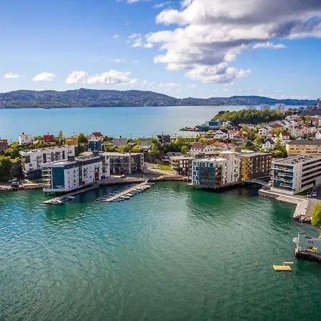 Apartment New Penthouse With Sea View In Centrum Bergen