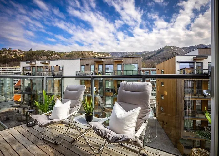 Διαμέρισμα New Penthouse With Sea View In Centrum Μπέργκεν